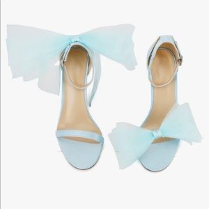 Bow Wedding Heels